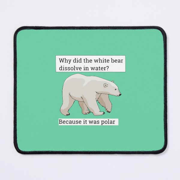 Item preview, Chemistry of the polar bear designed and sold by Witty-Biotech.