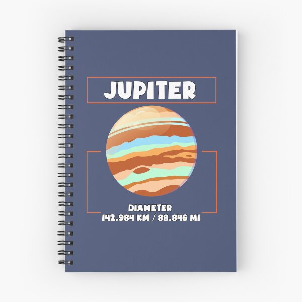 Item preview, Planet Jupiter and his diametre, a funny gift for solar system lovers and astronomy enthusiasts designed and sold by abdelhak2005.