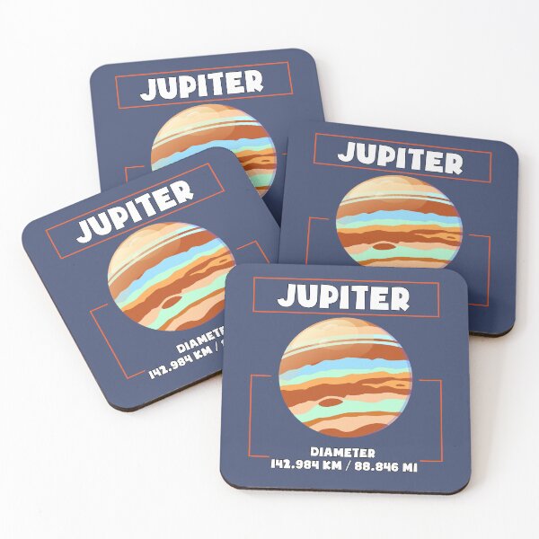 Item preview, Planet Jupiter and his diametre, a funny gift for solar system lovers and astronomy enthusiasts designed and sold by abdelhak2005.