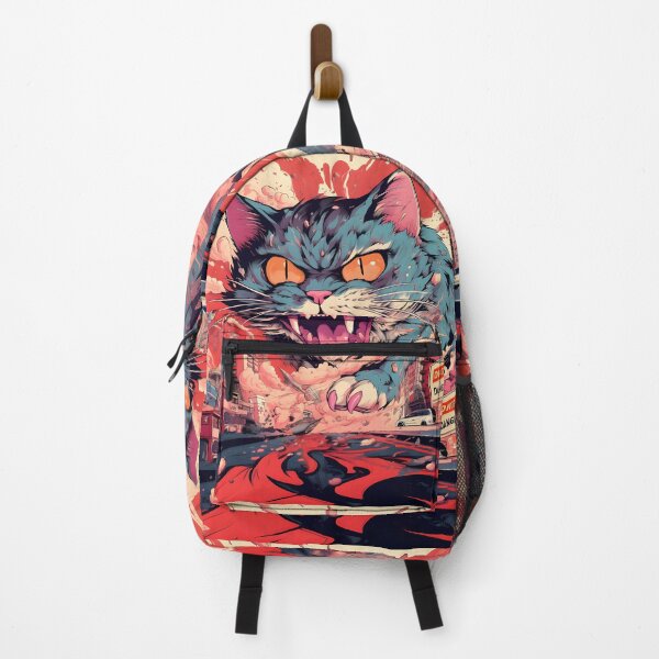 Item preview, Feline Fury Over Cityscape designed and sold by Felix Tanner.