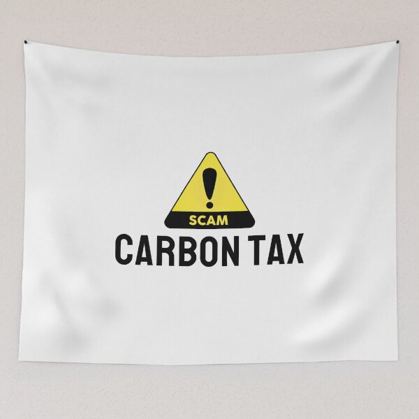 Item preview, Carbon Tax Scam designed and sold by ViewerEqualsPhoton.