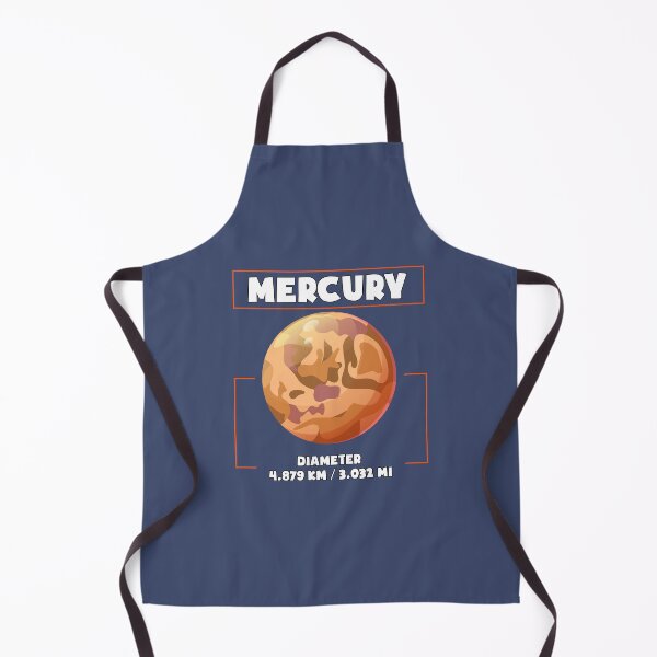 Item preview, Planet Mercury and his diametre, a funny gift for solar system lovers and astronomy enthusiasts designed and sold by abdelhak2005.