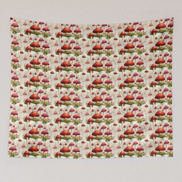 Item preview, Mushrooms in the Garden designed and sold by MichaelRBubb.