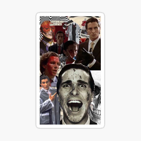 Item preview, Christian Bale photo collage high quality designed and sold by heavyduck.