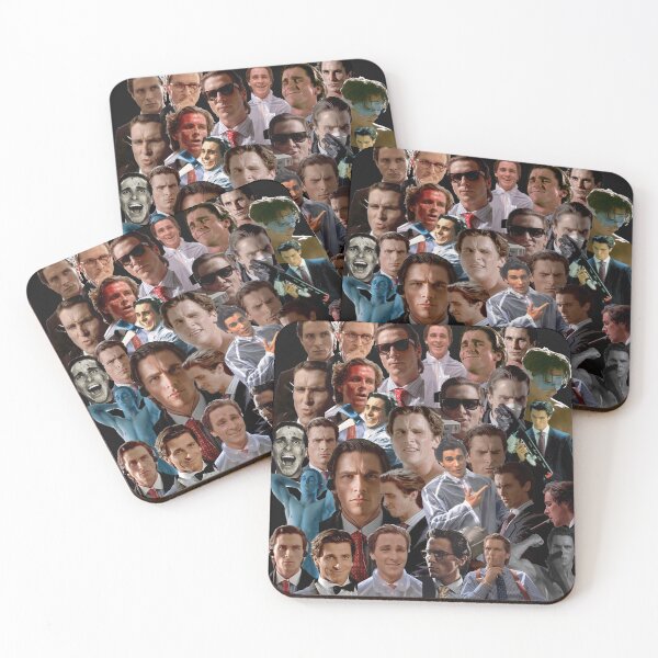Item preview, christian bale photo collage high quality designed and sold by heavyduck.
