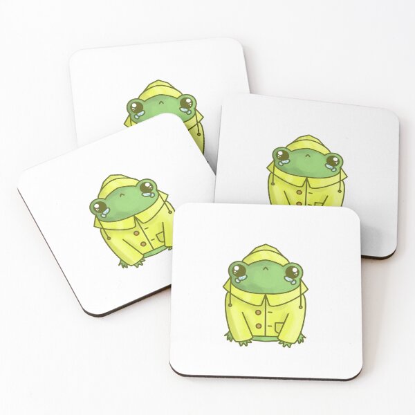 Item preview, Sad Raincoat Froggy designed and sold by Cefaultart.