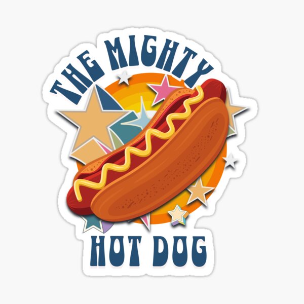 Hey Baby - Hot Dog - 4 Sticker