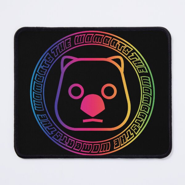 Item preview, The Wombats Rainbow Round Logo Apparel and Accessories designed and sold by Indiesigns.