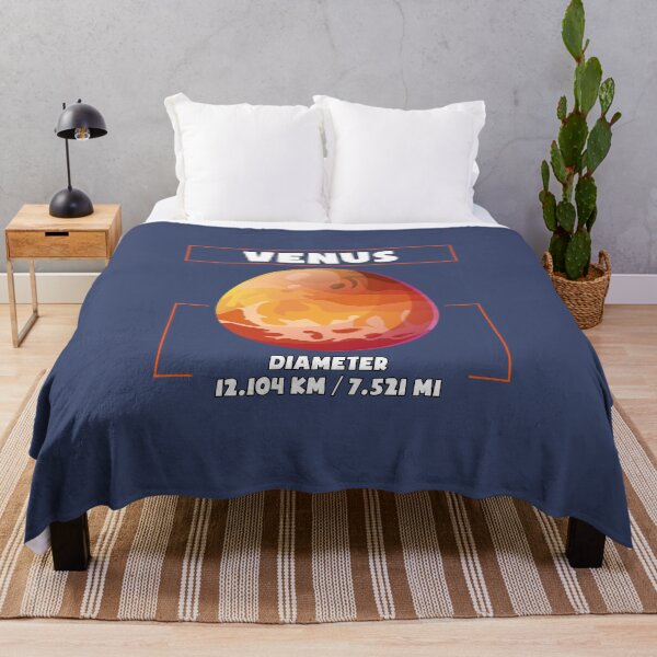 Item preview, Planeta Venus y su diámetro, un regalo divertido para los amantes del sistema solar y los entusiastas de la astronomía designed and sold by abdelhak2005.