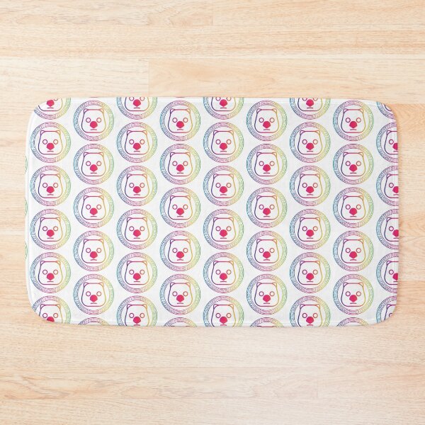 Item preview, The Wombats Rainbow Round Logo Apparel and Accessories  designed and sold by Indiesigns.