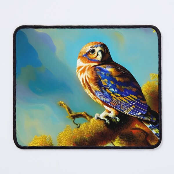 Item preview, Blue and Tawny Owl, Ai Generated Art  designed and sold by ACC .