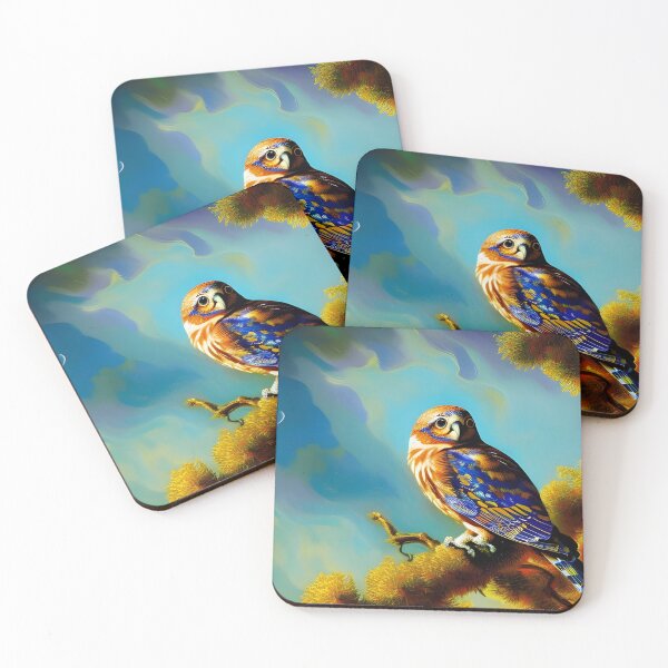 Item preview, Blue and Tawny Owl, Ai Generated Art  designed and sold by ACC .