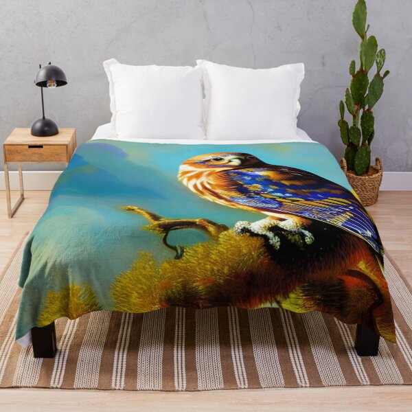 Item preview, Blue and Tawny Owl, Ai Generated Art  designed and sold by ACC .