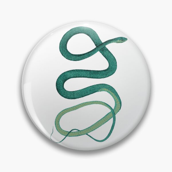 Item preview, Snake - Letophis Aestivus, in leafy green colors designed and sold by DreamingBeetle.