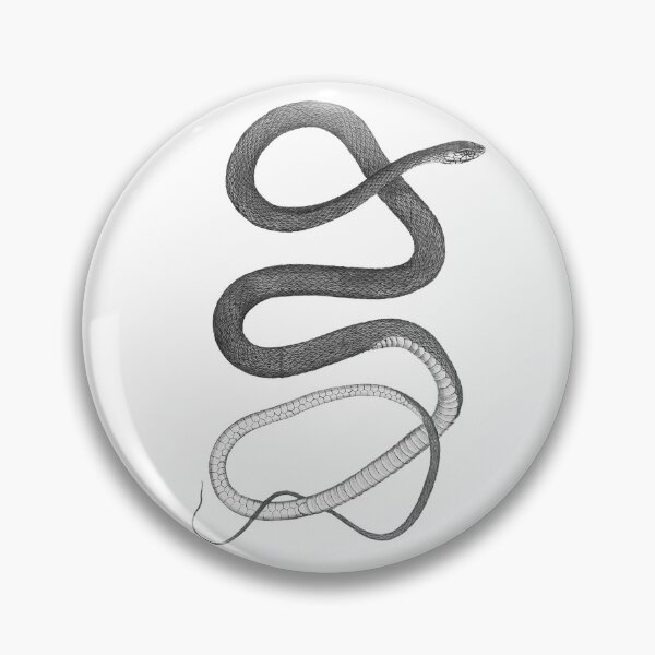 Item preview, Snake - Leptophis Aestivus, in gray shades designed and sold by DreamingBeetle.
