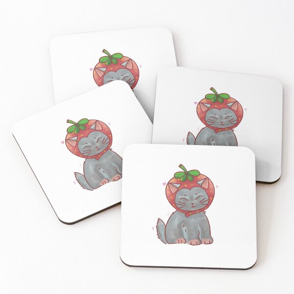 Item preview, Strawberry Black Tabby Cat designed and sold by Cefaultart.