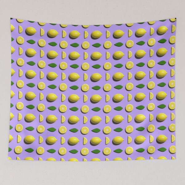 Item preview, Lemon tropical fruit in 3D pattern designed and sold by EngineerGoC.