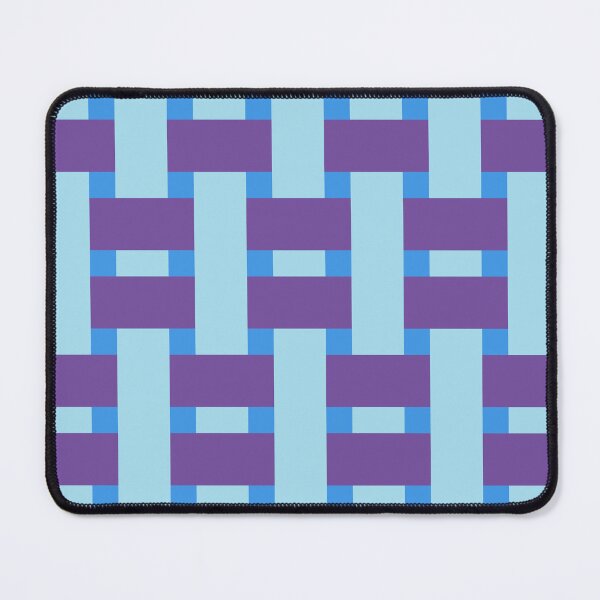 Item preview, Fabric Weave Types #06 - Warp Rib Weave Regular Pattern - Vibrant Colors - Purple and Blue designed and sold by DesignCentrum.