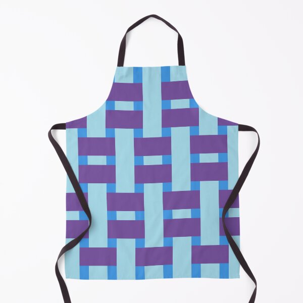 Item preview, Fabric Weave Types #06 - Warp Rib Weave Regular Pattern - Vibrant Colors - Purple and Blue designed and sold by DesignCentrum.