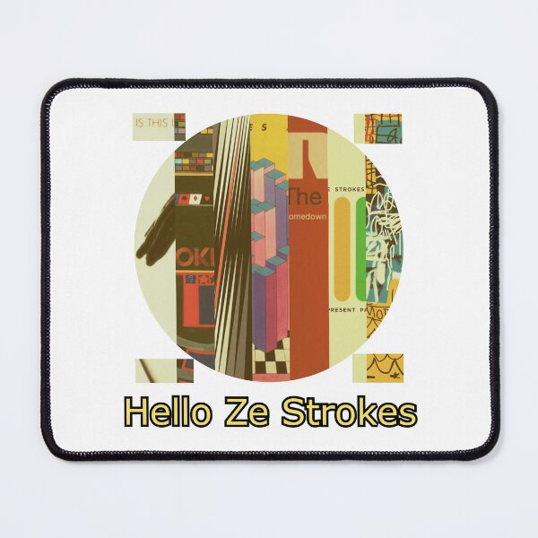 Item preview, Hello Ze Strokes - The Strokes album cover designed and sold by ClodetteDesigns.
