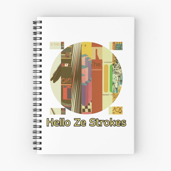 Item preview, Hello Ze Strokes - The Strokes album cover designed and sold by ClodetteDesigns.