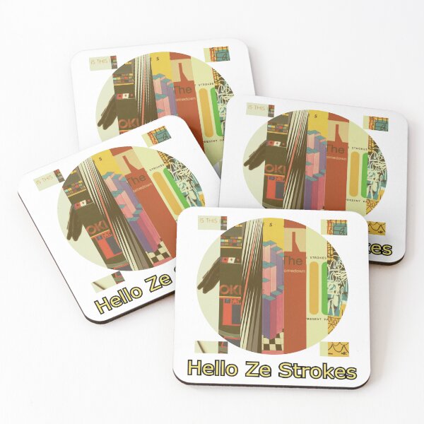 Item preview, Hello Ze Strokes - The Strokes album cover designed and sold by ClodetteDesigns.