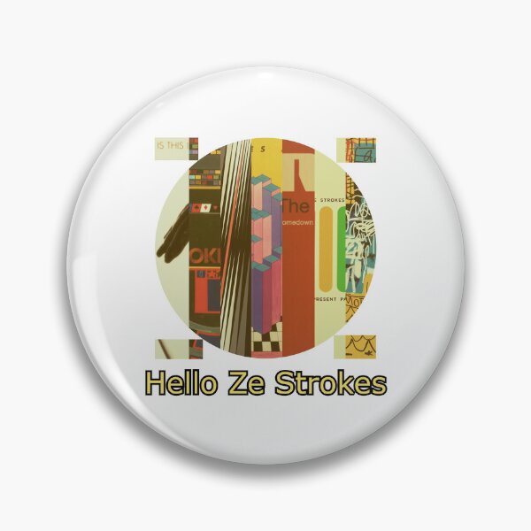Item preview, Hello Ze Strokes - The Strokes album cover designed and sold by ClodetteDesigns.