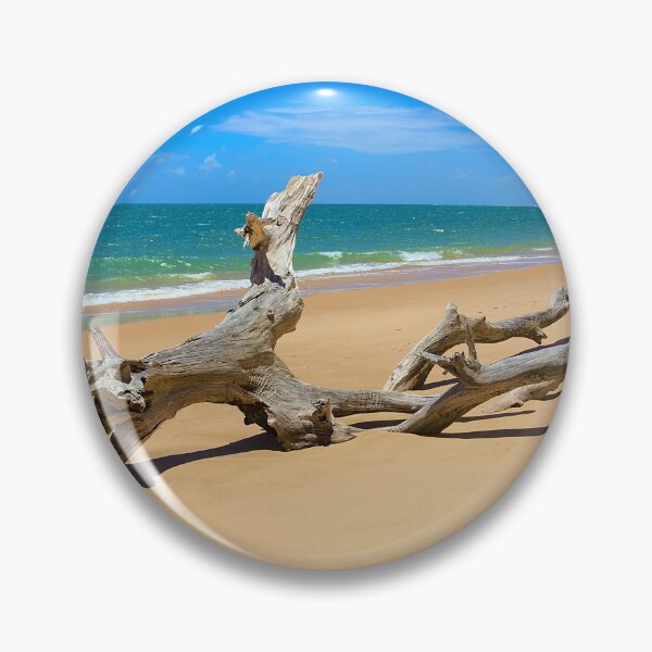 Item preview, Driftwood Tree on Magaruque Island Beach with Name Banner designed and sold by Jeremy Hayden.