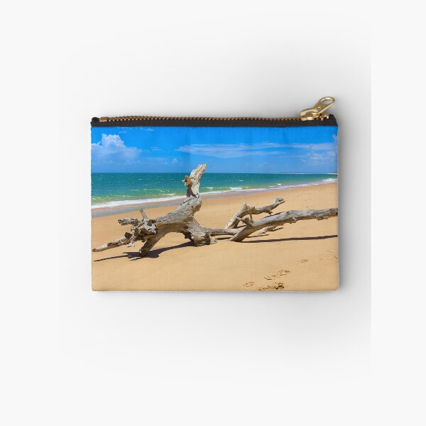 Item preview, Driftwood Tree on Magaruque Island Beach with Name Banner designed and sold by Jeremy Hayden.