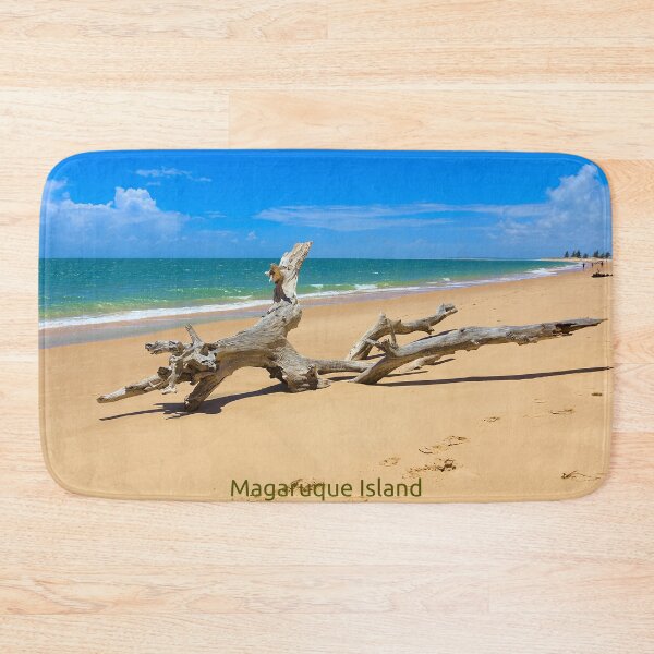 Item preview, Driftwood Tree on Magaruque Island Beach with Name Banner designed and sold by Jeremy Hayden.