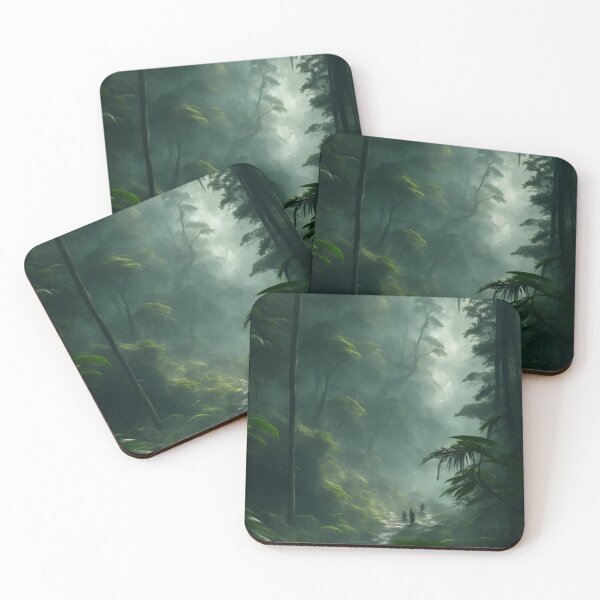 Item preview, A Dense Jungle of Trees designed and sold by ViralVibeLab.
