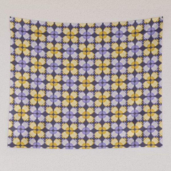 Item preview, Fish tile blue designed and sold by Aralma.