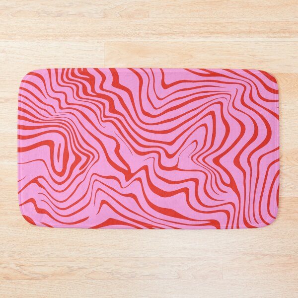Item preview, Ruby Red and Hot Pink Line Pattern  designed and sold by Jselz.