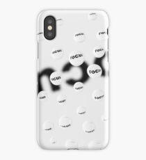 Focus, water drops iPhone Case
