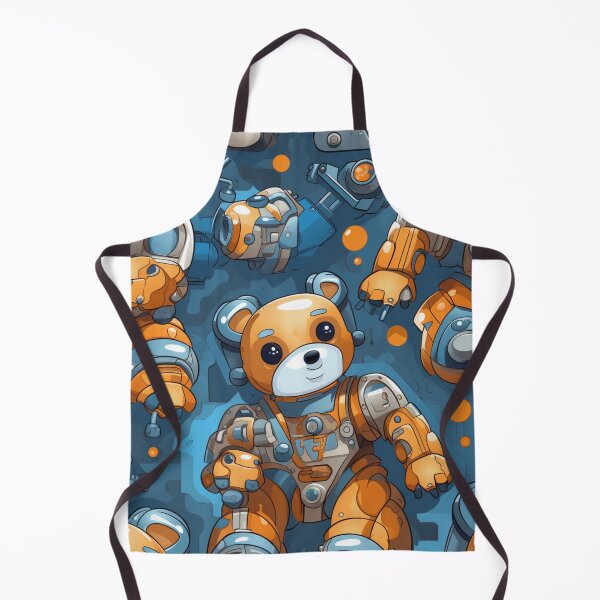 Item preview, The Ultimate Cyborg Teddy Pattern for Futuristic Merchandise designed and sold by FFables8.