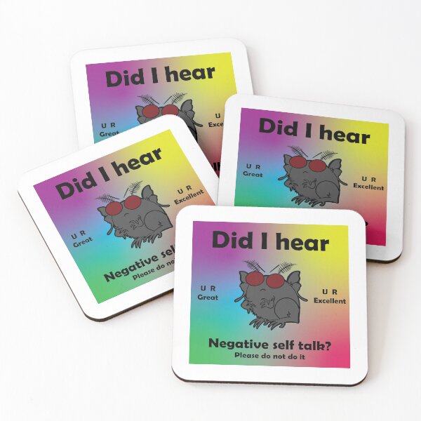 Item preview, Did I hear negative self talk? Please do not do it designed and sold by design-cryptid.