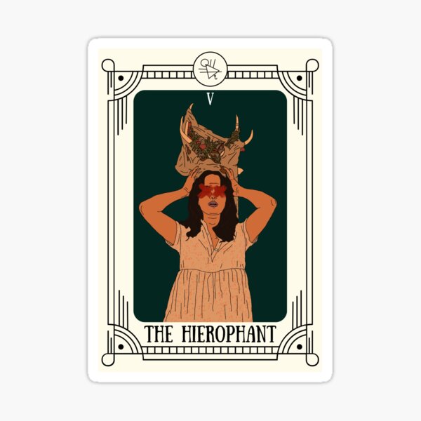 Item preview, Yellowjackets Tarot Lottie Matthews - The Hierophant designed and sold by autumnmurphy17.