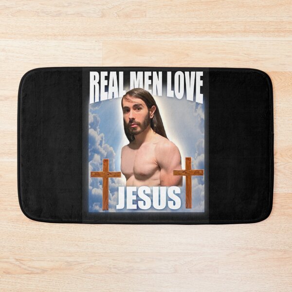 Item preview, Real Men Love Jesus  designed and sold by RadioactiveFork.
