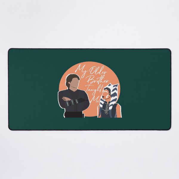 Vista previa del artículo con la obra «Mi hermano mayor me enseñó a Anakin y Ahsoka», diseñado y vendido por MadalineParent.