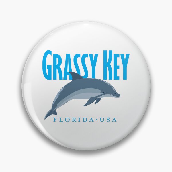 Item preview, Grassy Key Florida Dolphin Design designed and sold by Futurebeachbum.