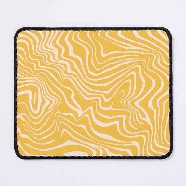 Item preview, Golden Yellow and Creamy White Line Pattern  designed and sold by Jselz.