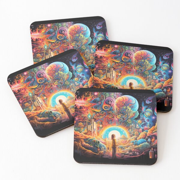 Aperçu de l'œuvre Psychedelic Tapestry, Bedroom Wall Decor, Wall Hanging Trippy Tapestry, Trippy Room Decor, Aesthetic Wall Decor, Psychedelic Tapestry créée et vendue par TileTango.