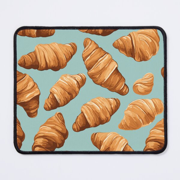 Item preview, French croissants pattern designed and sold by enipra.