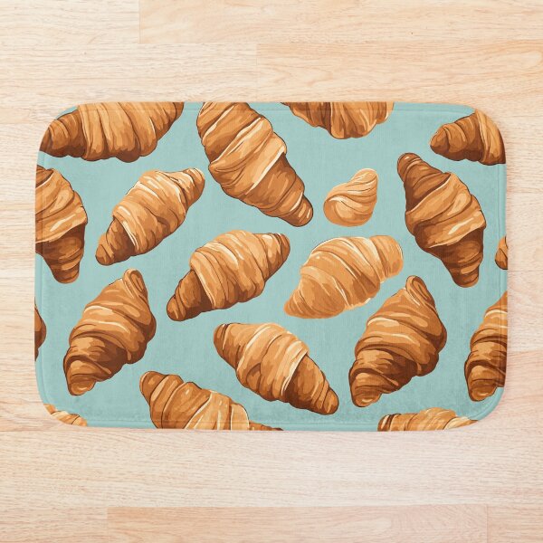 Item preview, French croissants pattern designed and sold by enipra.