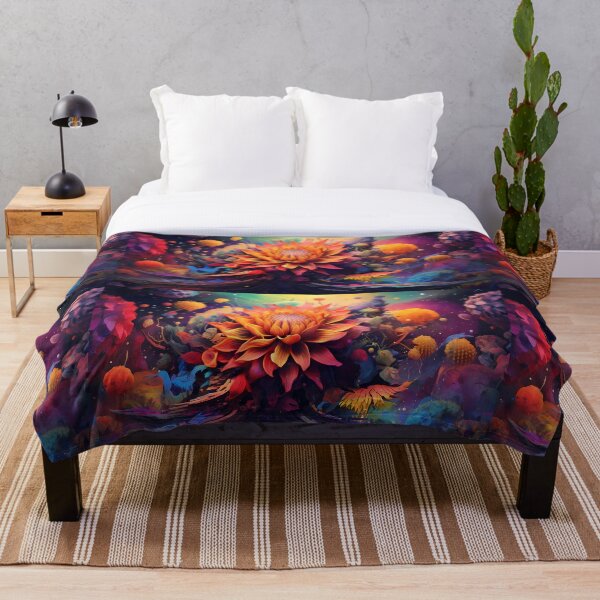 Item preview, Psychedelic Tapestry, Bedroom Wall Decor, Wall Hanging Trippy Tapestry, Trippy Room Decor, Aesthetic Wall Decor, Psychedelic Tapestry designed and sold by TileTango.