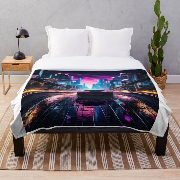 Item preview, a night drive through a synthwave designed and sold by artyficial-.