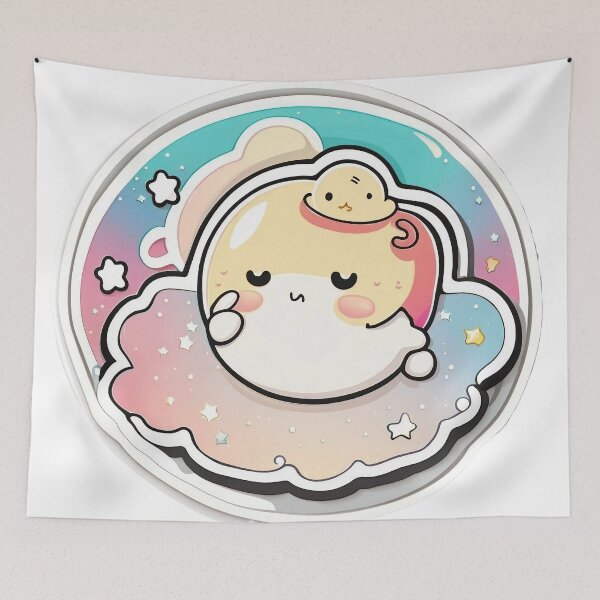 Item preview, Cute thoughtful mochi designed and sold by FFixation.