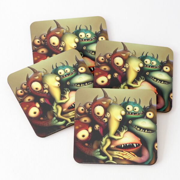 Item preview, Cute and sweet monsters for kids' family picture  designed and sold by JaroDesign2023.