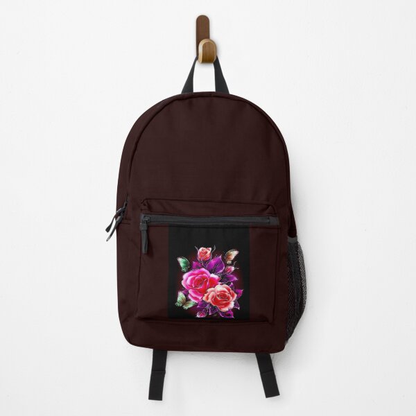 Item preview, ROSES and BUTTERFLIES : Beautiful Flower Print designed and sold by posterbobs.
