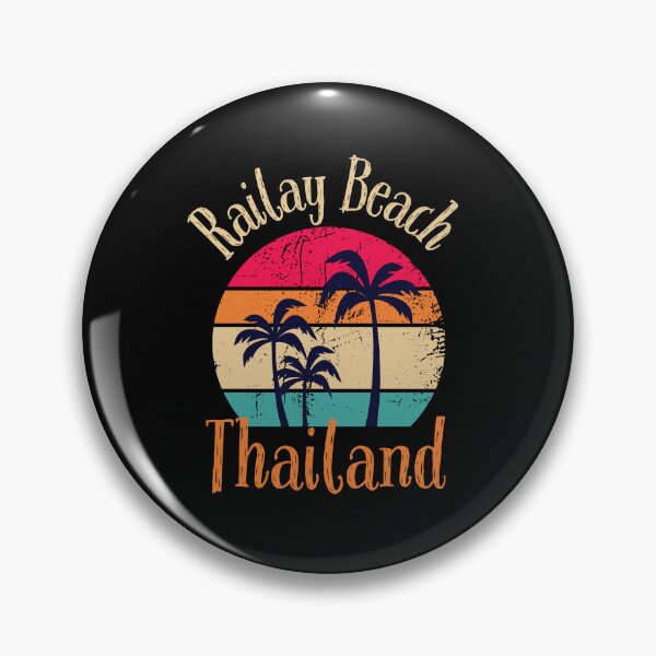 Item preview, Railay Beach Thailand Vintage Sunset Design designed and sold by RektRepublic.